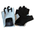 SIREN Grip Gloves in Sky, an off-white fingerless glove with black palm and fingertips and a black wrist strap featuring the circular SOLEMETHOD S logo.